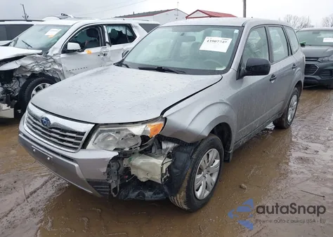 2009 Subaru Forester 2.5X from USA, damaged, VIN JF2SH61639H723672